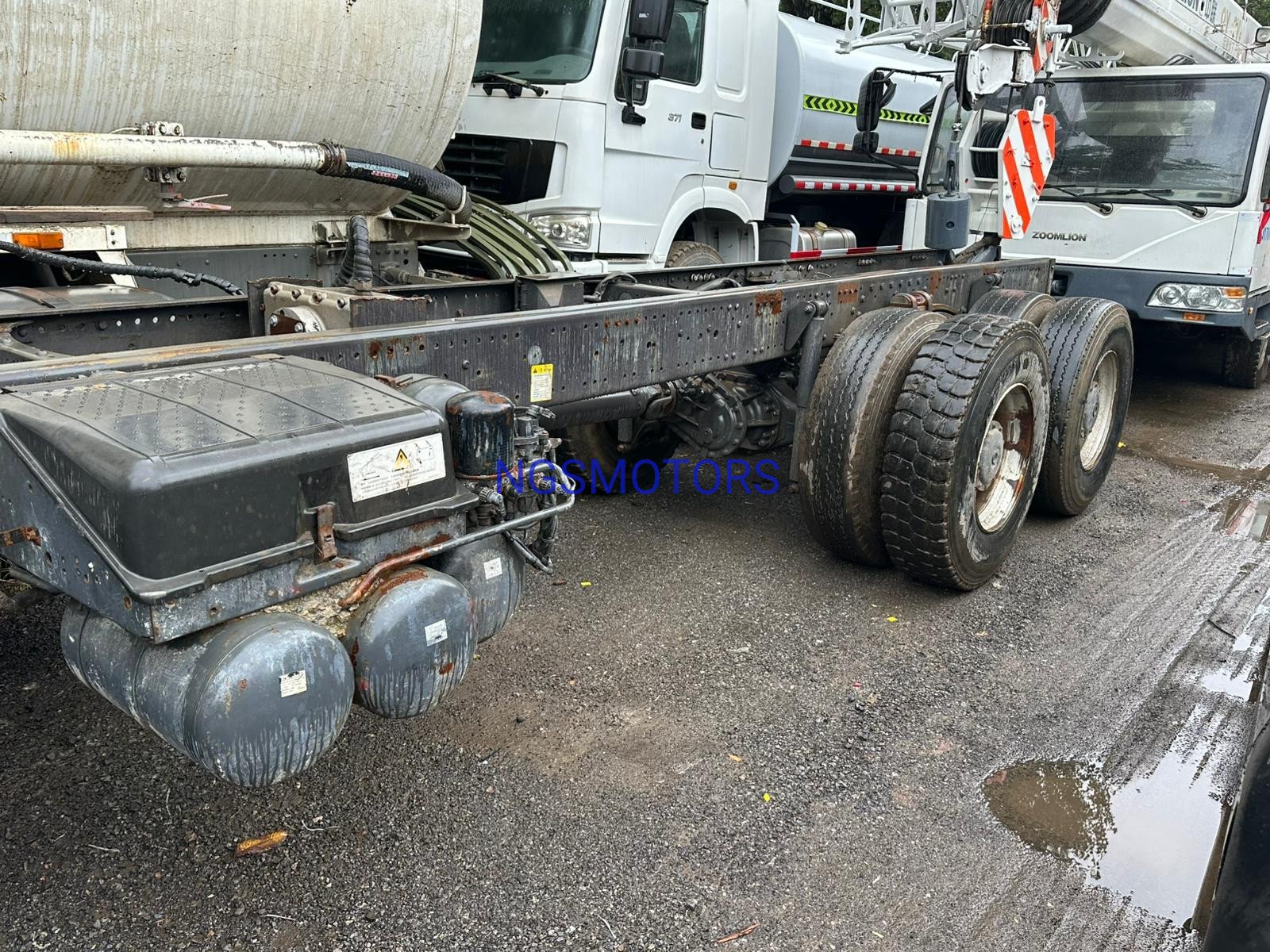 Mercedes-Benz Actros 4141 – Camion Benne Double Différentiel (Double Diff) - Image 5