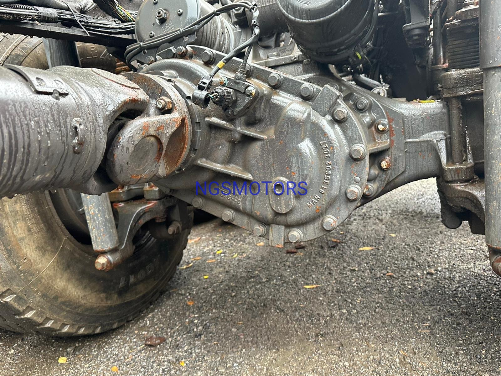 Mercedes-Benz Actros 4141 – Camion Benne Double Différentiel (Double Diff) - Image 14