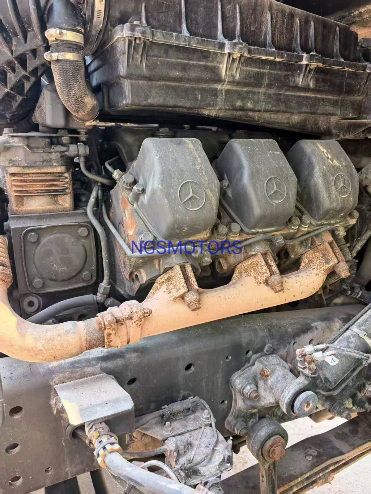 Mercedes-Benz Actros 4141 – Camion Benne Double Différentiel (Double Diff) - Image 24