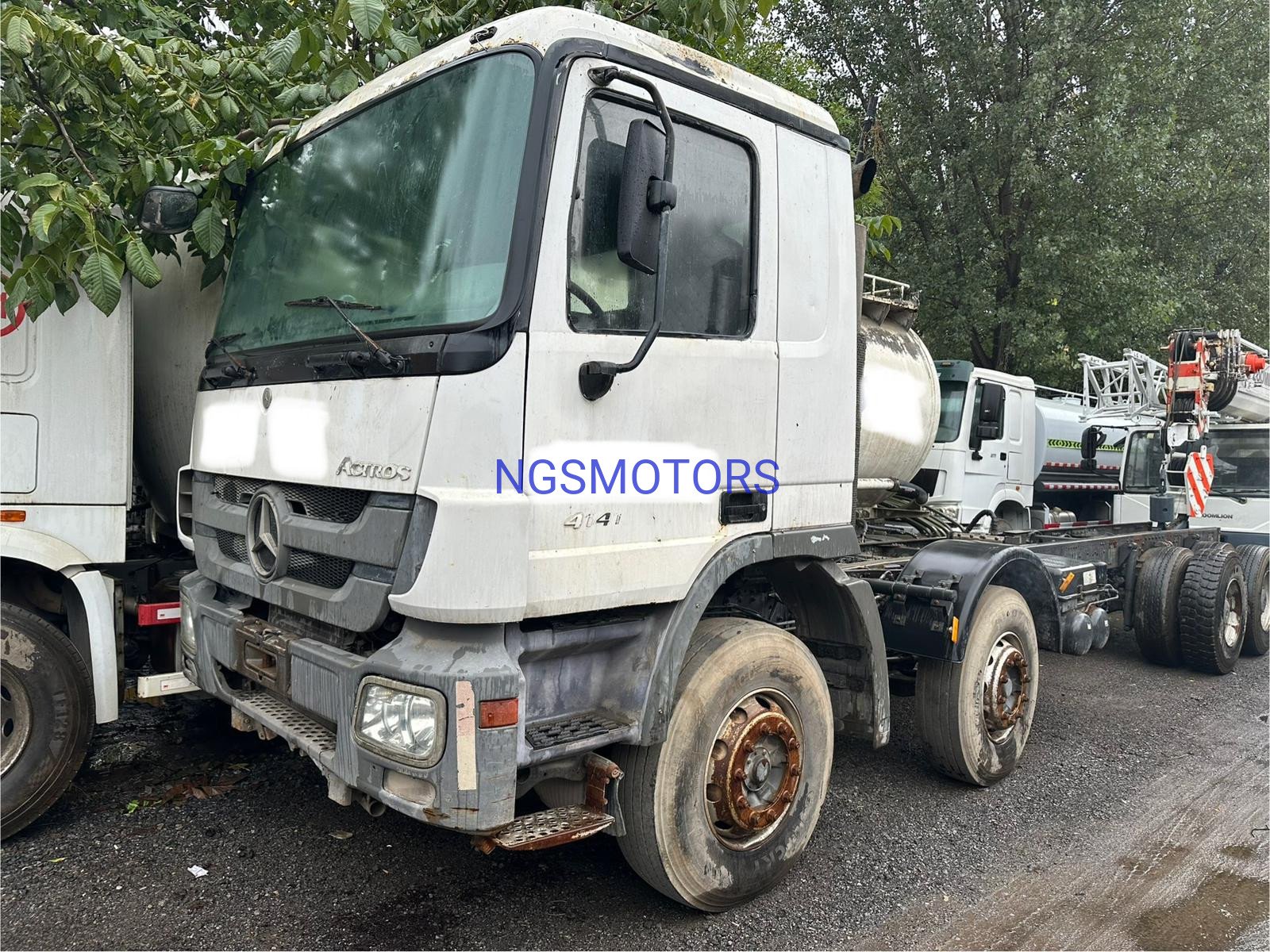 Mercedes-Benz Actros 4141 – Camion Benne Double Différentiel (Double Diff)